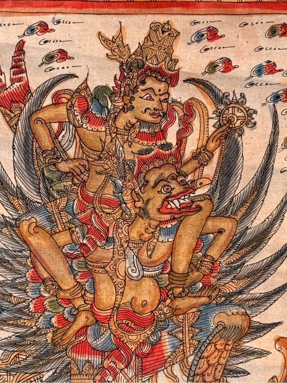 Vintage collectible Hindu Thai artwork - Picture 2 of 6